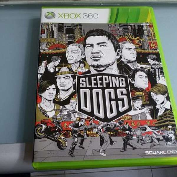 XBOX 360 遊戲 Sleeping dogs