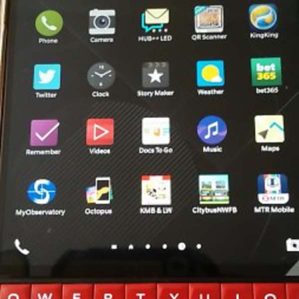 Limited Red Blackberry Passport Smartphone