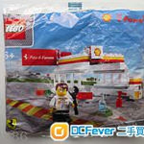 全新 LEGO 樂高 shell 油站 40195