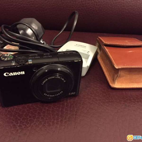 80%New Canon PowerShot S90 全套