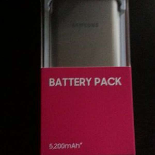 已開封全新 Samsung Battery Pack 三星 外置電 (5200 mAh)