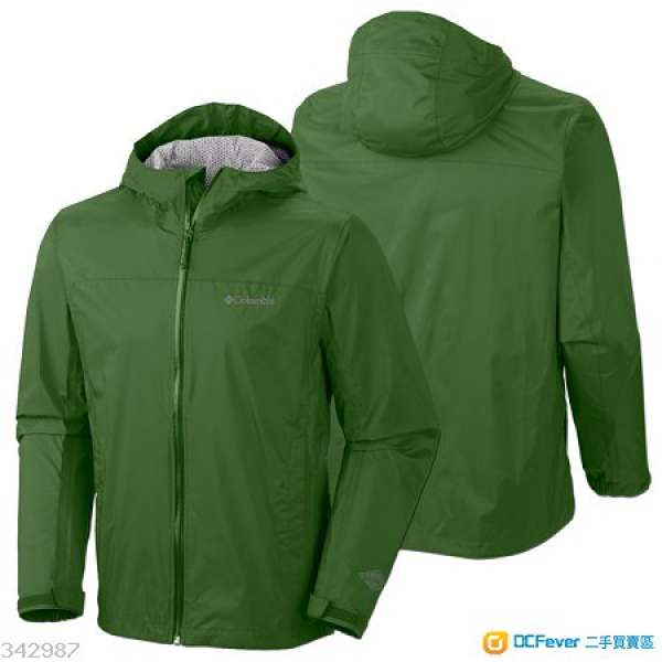 潮濕必備 全新 Columbia Sportswear Evapouration 頂級 防風防水透氣 外套 M 碼 圖...