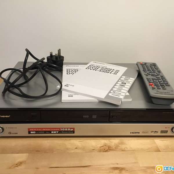 Pioneer DVR-450H (80GB)DVD,硬碟 錄影機