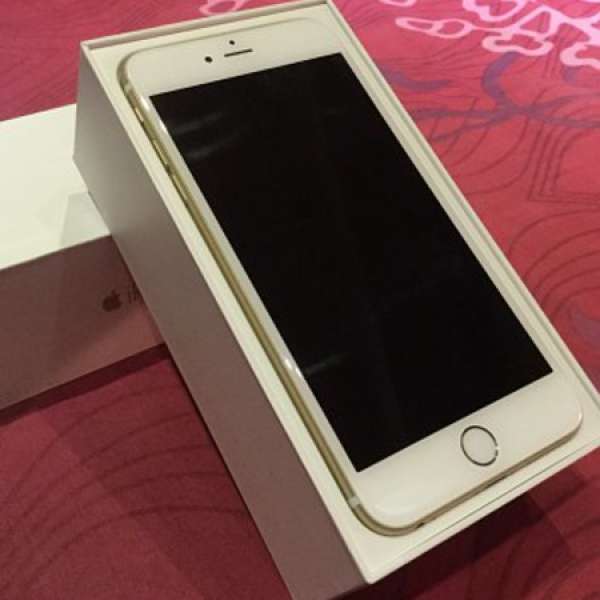 iphone 6 plus 金色 64gb (連Apple Care+)