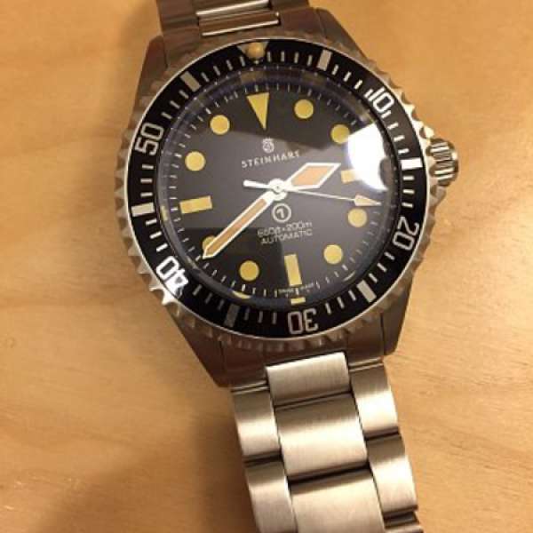 Steinhart Ocean Vintage Military OVM watch 舊1期面 全套有單有牌仔 錶 not rolex