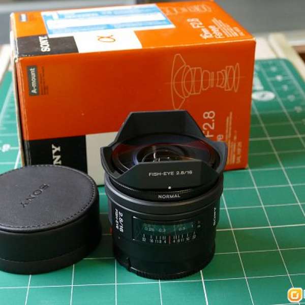 Sony AF 16mm F2.8 Fisheye 魚眼鏡 - FF lens For A99, A7, A7R