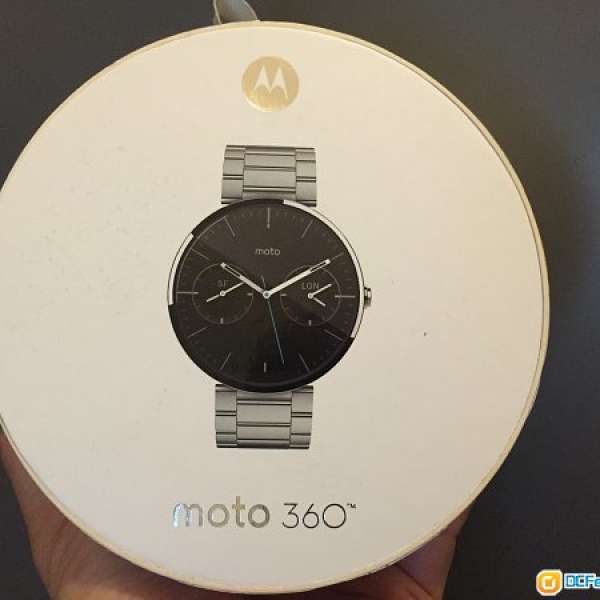 Moto 360 水，鋼帶版