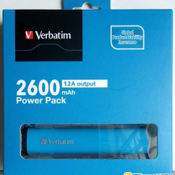 全新 Verbatim 2600mAh Power Pack 尿袋