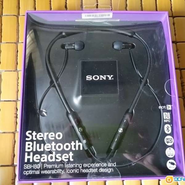 98%new Sony SBH80 立體聲藍芽耳機