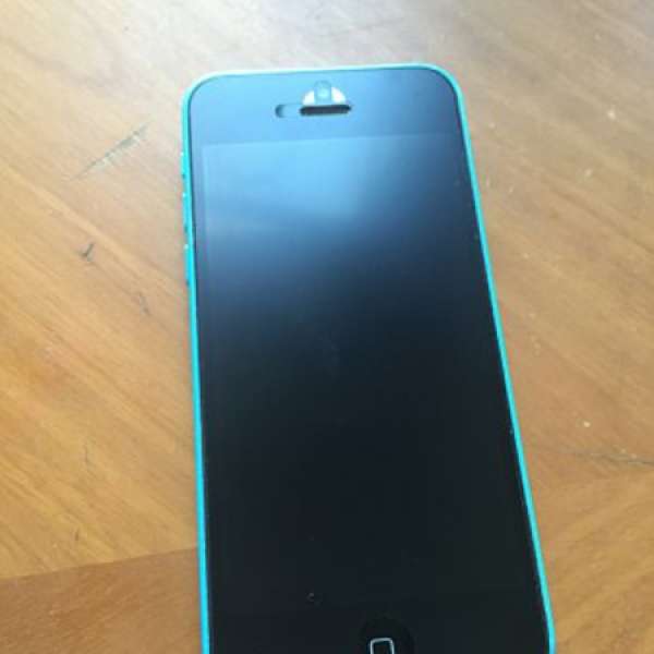 放9成新 iphone 5c 16gb 淺藍色