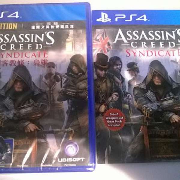 放*全新《刺客教條梟雄》(中英文版)-$330-FS brand *new 《Assassin's Creed Syndi...