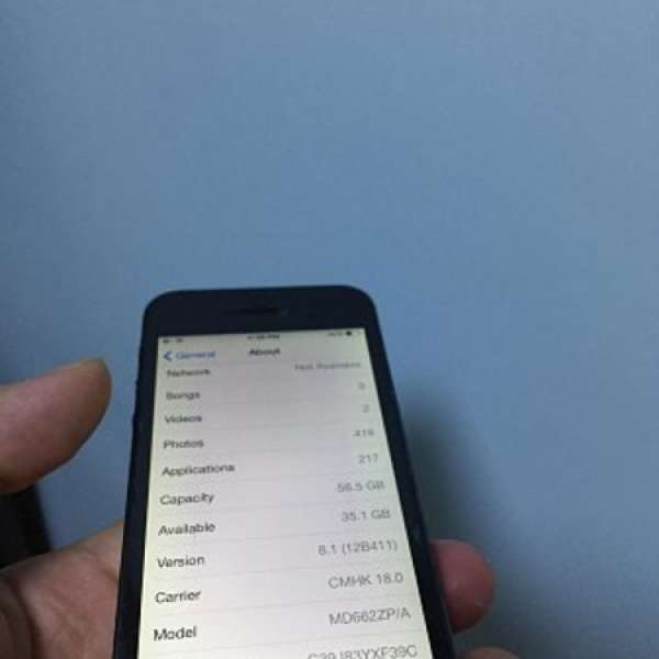 iPhone 5 64GB 太空灰 black 黑色