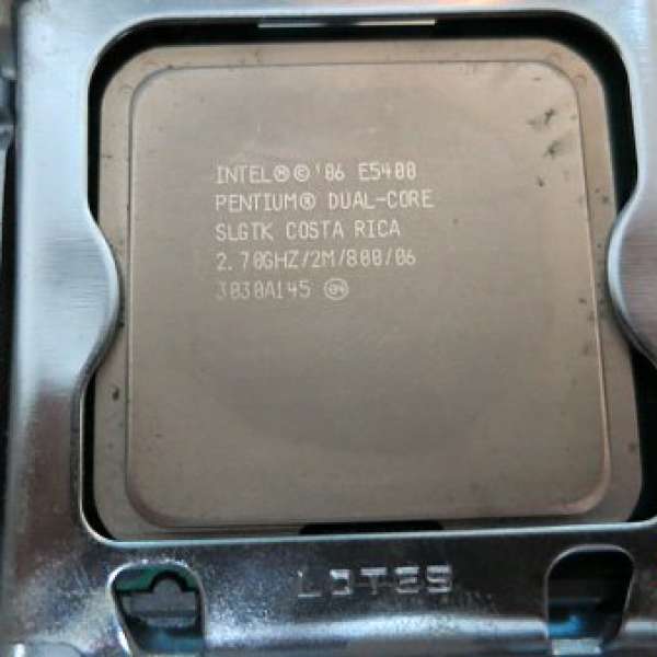 Intel Pentium Dual Core E5400 2.7GHz