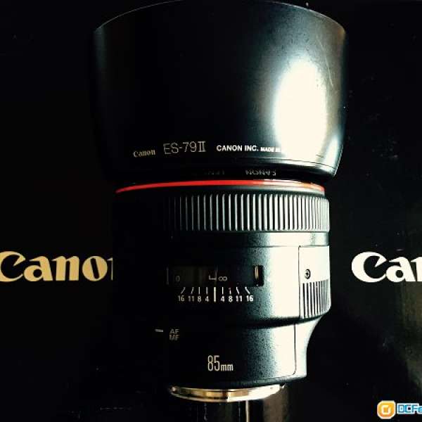 Canon EF 85mm f1.2L ll >>50L