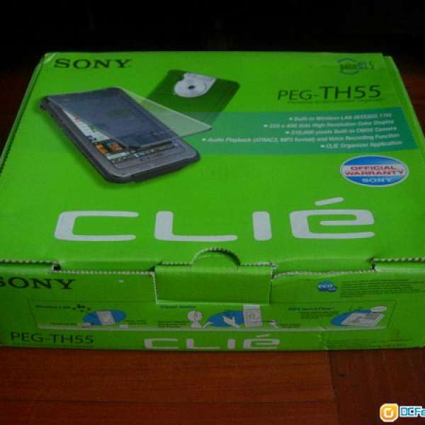 ( 收藏品 ) Sony Clie PEG-TH55  PDA phone ( 全套 )