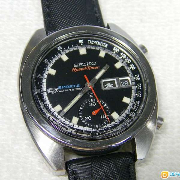 精工 1970年SEIKO 5 Speed-Timer Chronograph 自動錶