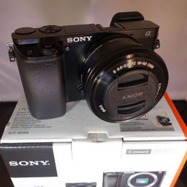 99% New Sony a6000 with 16-50mm Lens (Black)