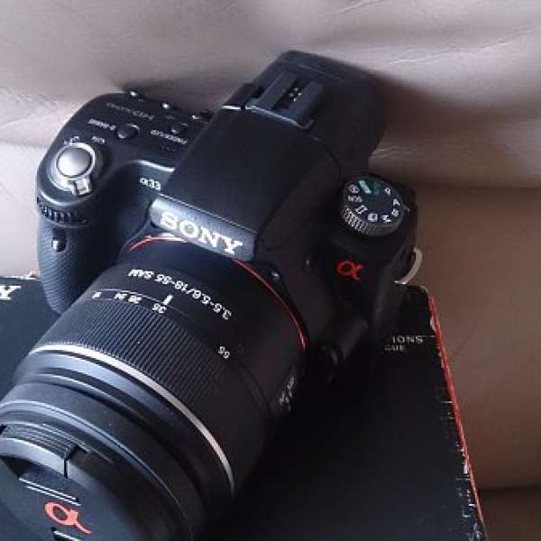 SLT a33 sony 18-55mm