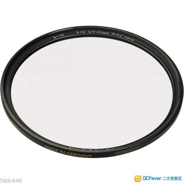 B+W 52mm XS-Pro UV Haze MRC-Nano 010M Filter $250