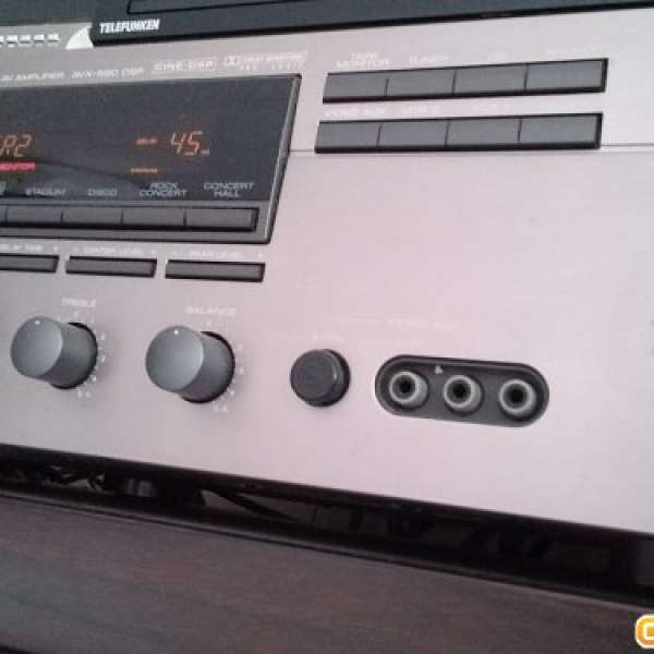 YAMAHA AVX-590DSP 日本版 AV Amp (有唱盤輸入端)