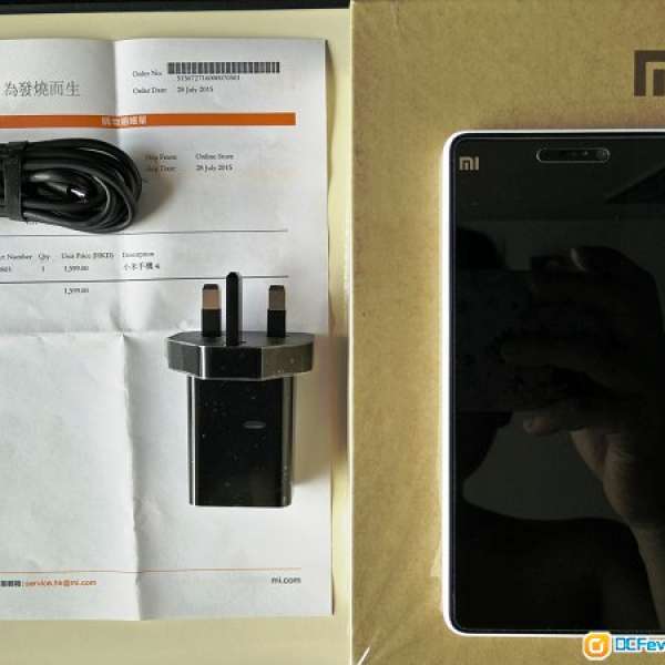 Xiaomi 小米 4i 白色,16GB,香港行貨,有單,有盒,有保養,99.9%New