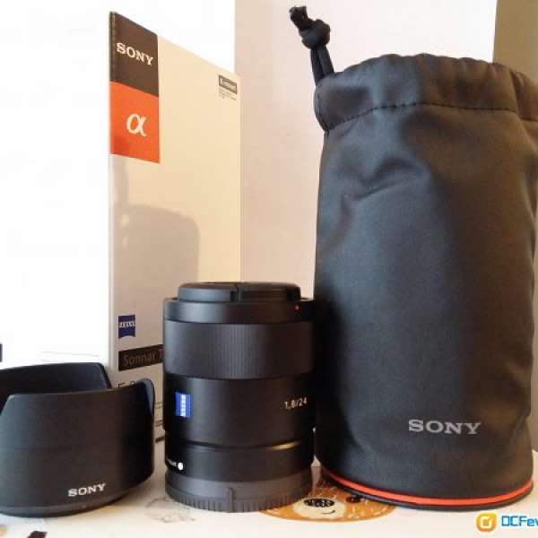 Sony E mount 24mm F 1.8