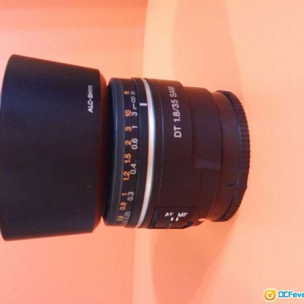 Sony A mount 35mm F1.8 lens