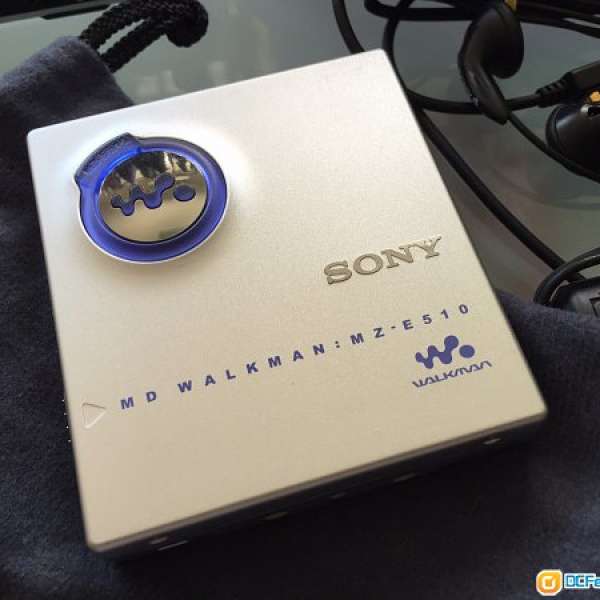 九成九新Sony MD Walkman MZ-E510 連盒，說明書及所有配件