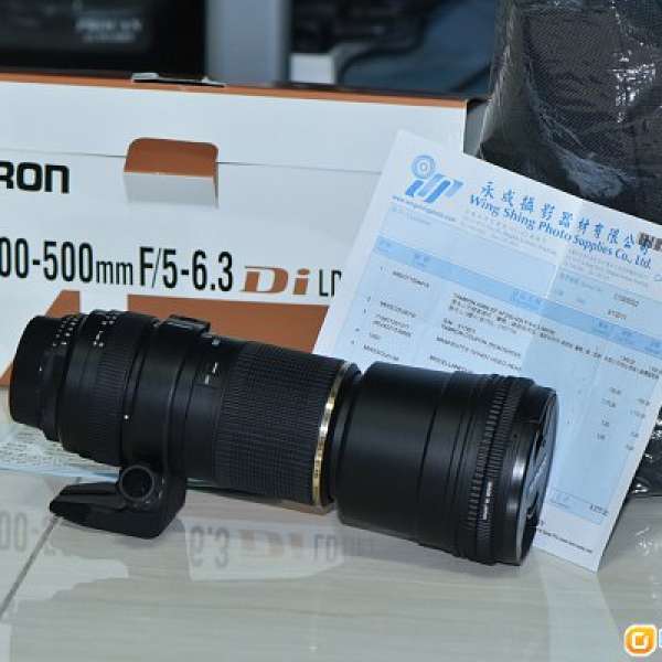 出售物品: Tamron A08N AF200-500 F5-6.3_ For Nikon 平玩高質長炮