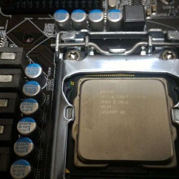 intel i5 2500k  LGA1155 100% work, 有風扇