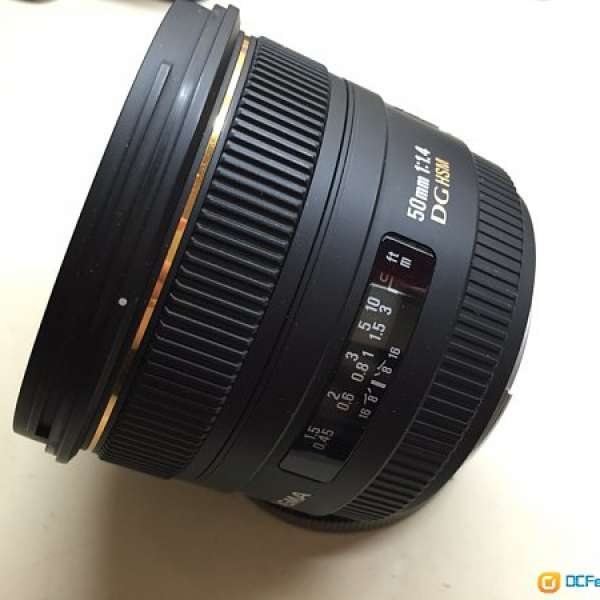 Sigma 50mm f/1.4 EX DG 新皮 Canon EOS Mount