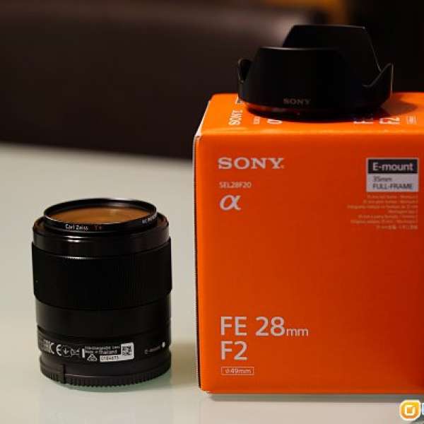 Sony SEL28F20 FE 28mm F2