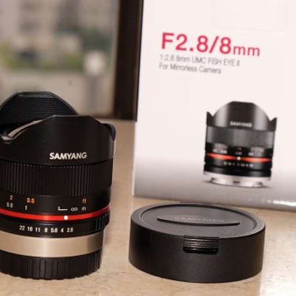 Samyang 8mm f/2.8 UMC Fish-eye Fuji X Mount