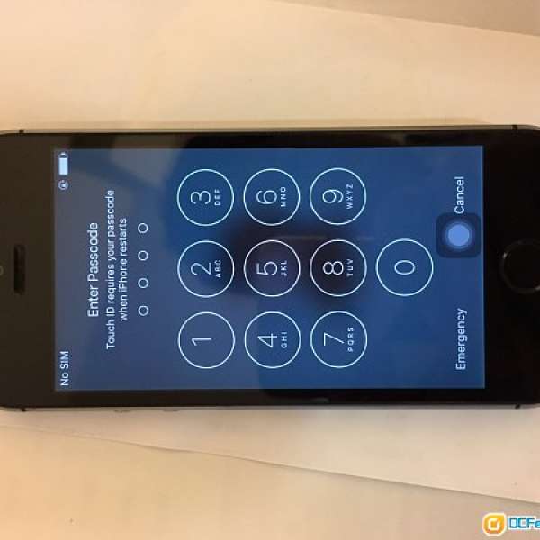 iphone5s 16gb grey