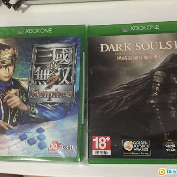 Xbox One 無雙7 & Dark Souls II