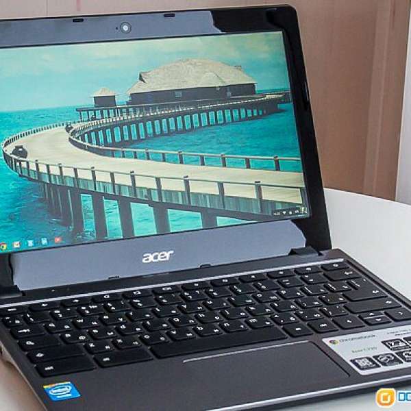 出售90%新 Acer C720 chromebook 2gb ram 16gb rom 灰黑色