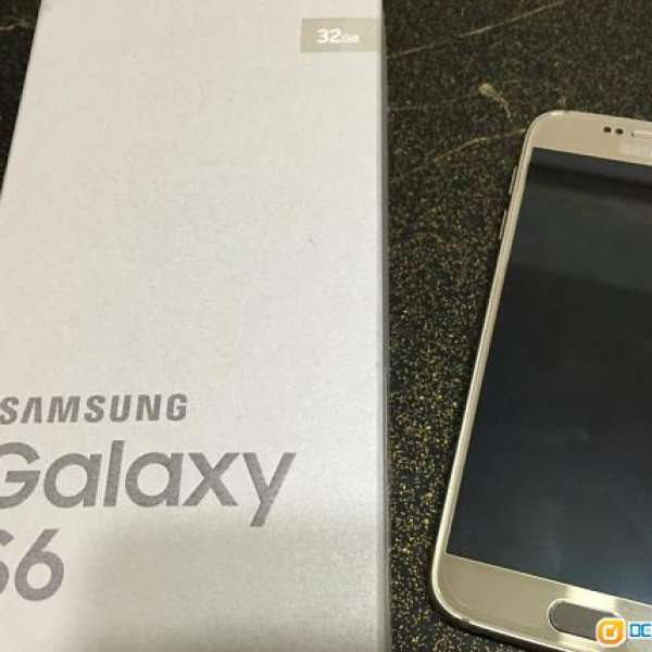 SAMSUNG Galaxy S6 雙咭金色 中港4G 香港行貨95%new