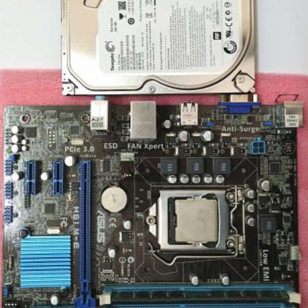 ASUS  LGA 1155  主機板 G860 CPU Kingston DDR3