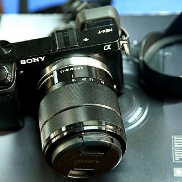 Sony NEX NEX7 NEX-7 and 18-55 Lens
