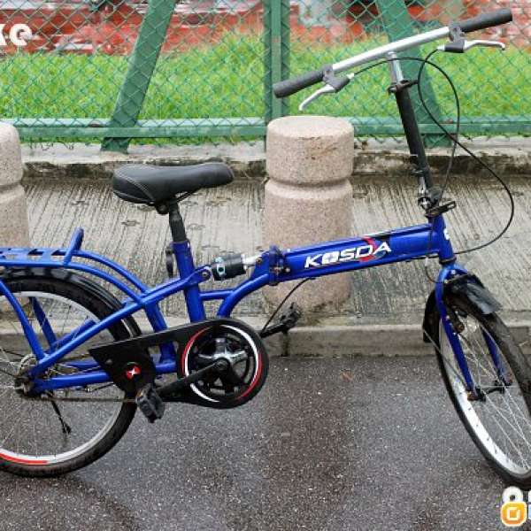 20 吋KOSDA 藍色 摺合式單車  (屯門 元朗 天水圍)