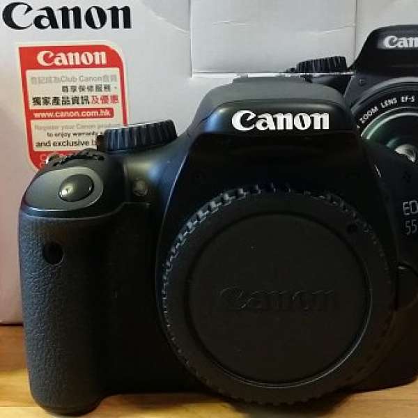 Canon 550D 連 2支鏡