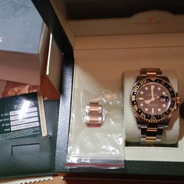 Rolex GMT master 2 金龬 (95% NEW)