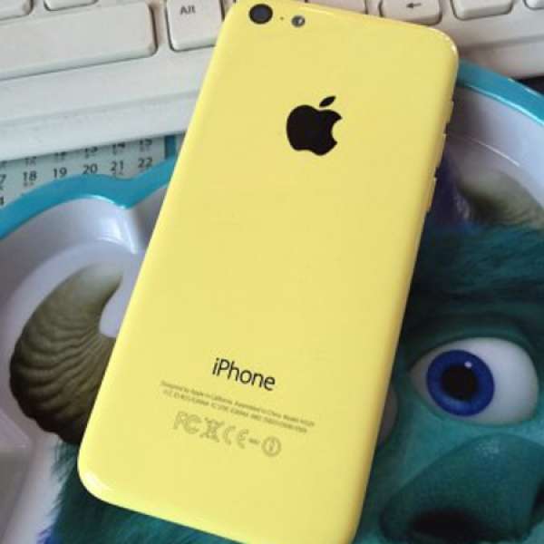 99% New iPhone 5C Yellow 黃色  港行  已過保