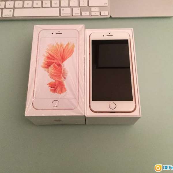 99.99% New iPhone 6S 64GB 玫瑰金