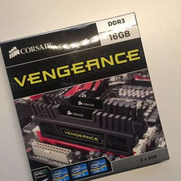Corsiar Vengeance DDR3-1600 CL10 8gb x2