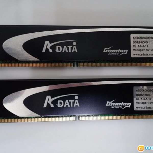 Adata Gaming 黑殼 DDR2 800 4GB Kit (2GBx2) CL5