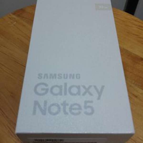 (重放) 全新Samsung Galaxy Note 5 32g 金色 (未開封 / 上台機)