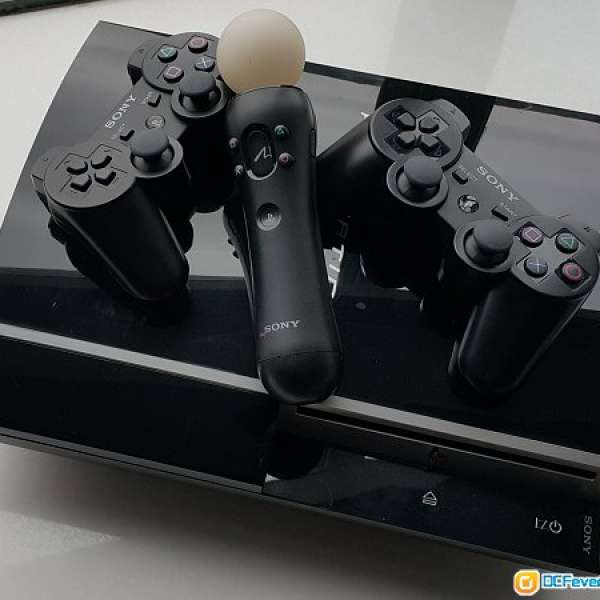 PS3 黑色 厚機 40gb 原裝無改機 CECHH12