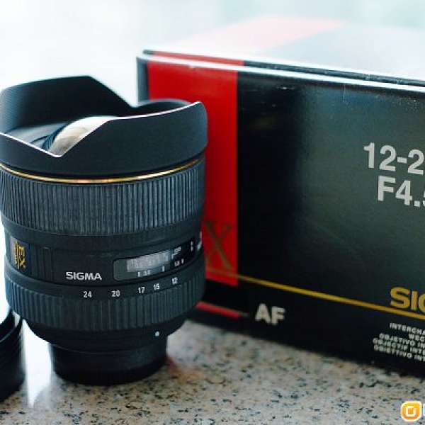 Sigma 12-24mm DG HSM 第一代 Nikon mount