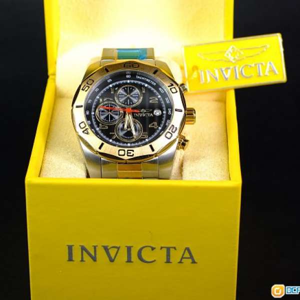 全新時尚Invicta男仕鋼帶手錶, 廠價出讓